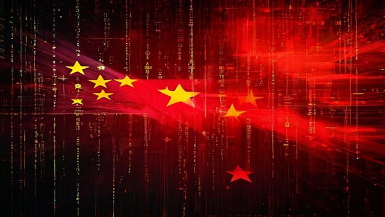 Imagen editorial sobre modelos de IA chinos como DeepSeek y Qwen usados por desarrolladores.